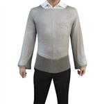 Welded Long Sleeve Chainmail Shirt made of 100% welded stainless steel compared to Mithril